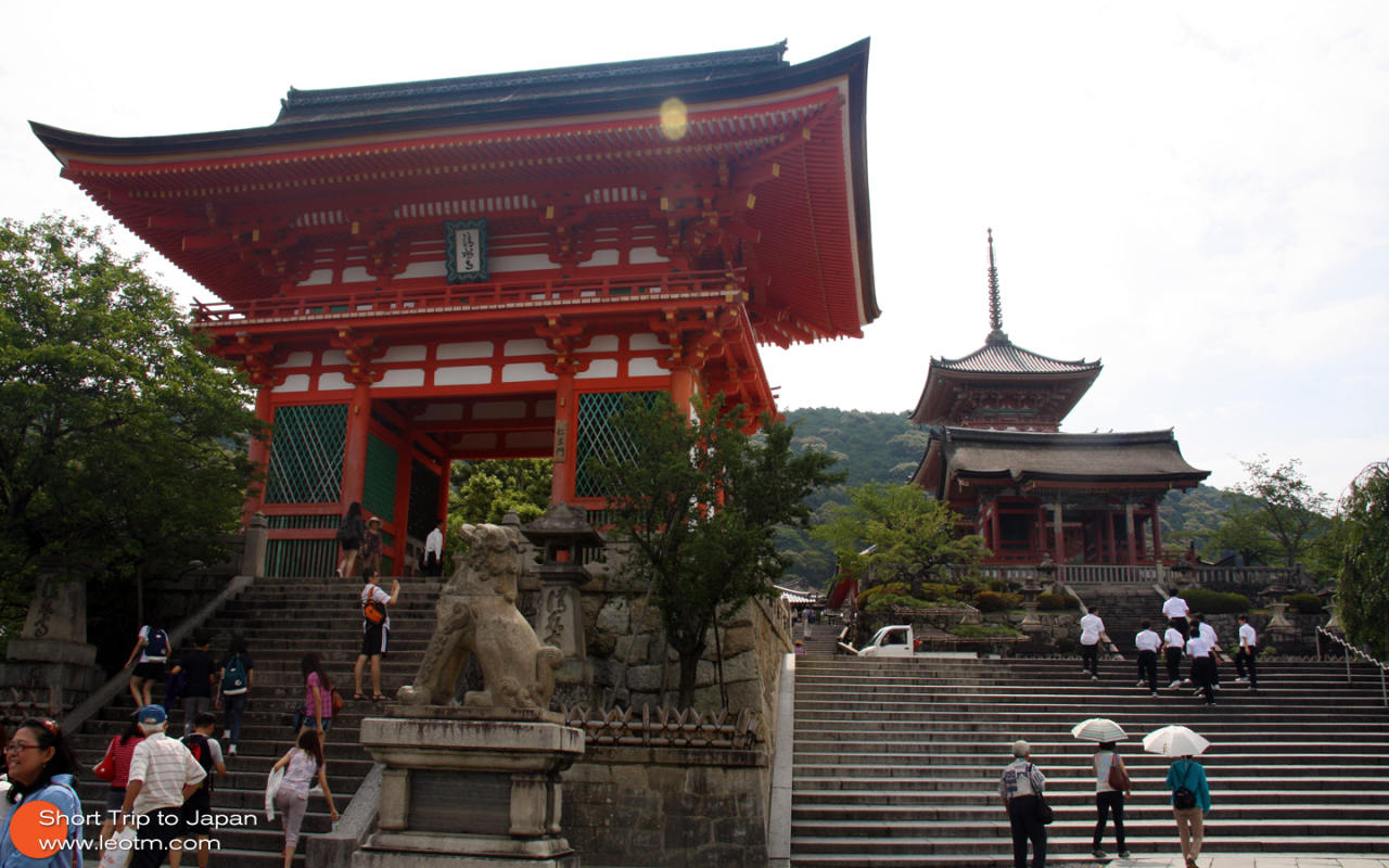 清水寺的大门