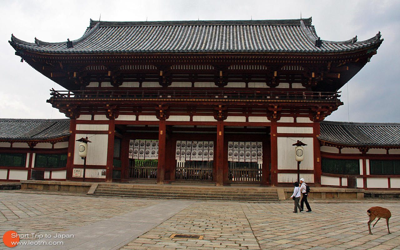 东大寺门口