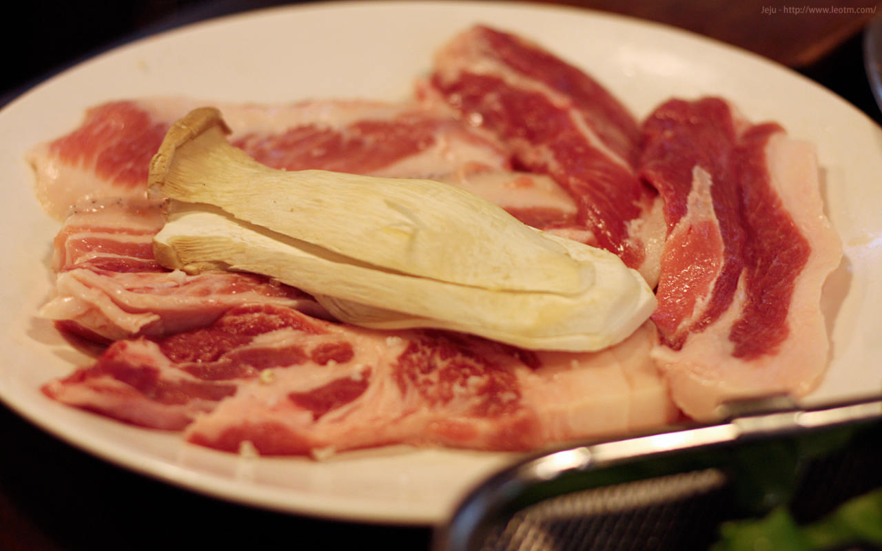 黑猪肉