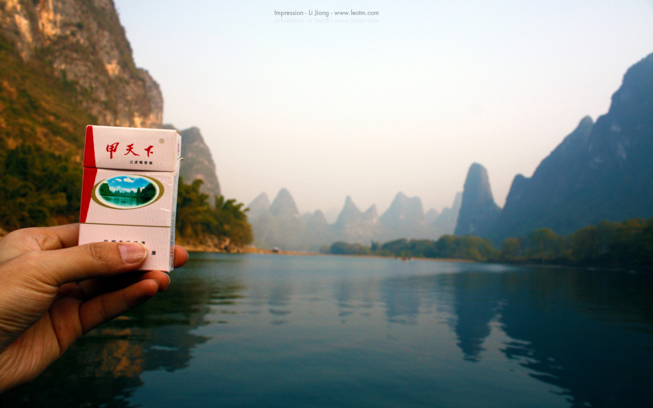 嗯，烟盒上风景画的原始出处。请自觉抵制二手烟！