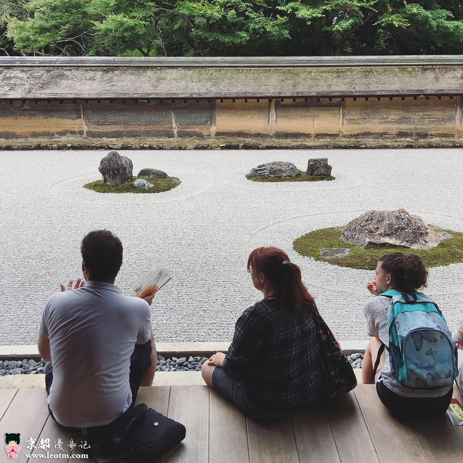龙安寺枯山水