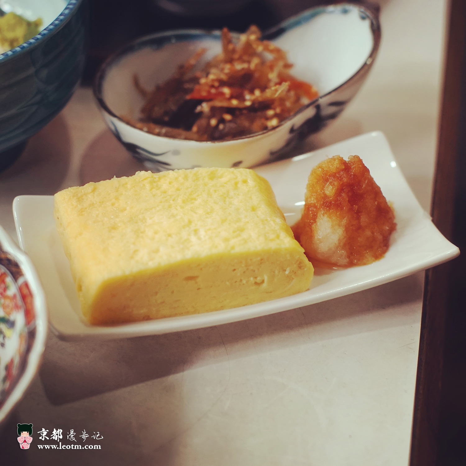 大觉寺徒步到纸王寺，中途找到的怀石料理店