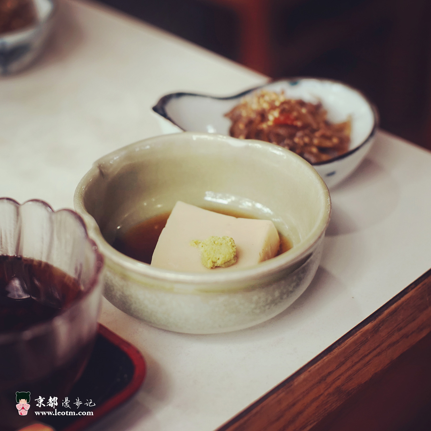 大觉寺徒步到纸王寺，中途找到的怀石料理店